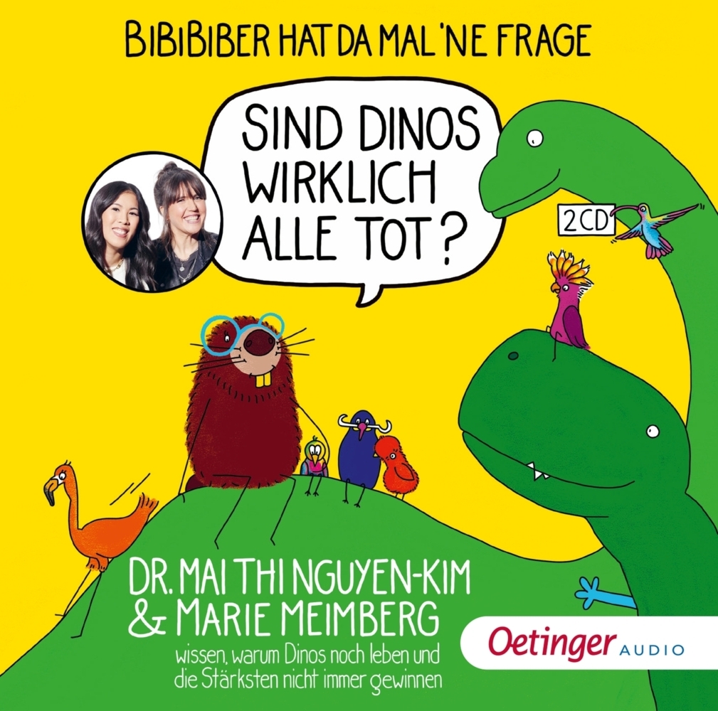 BiBiBiber hat da mal 'ne Frage. Sind Dinos wirklich alle tot?, 2 Audio-CD main product photo