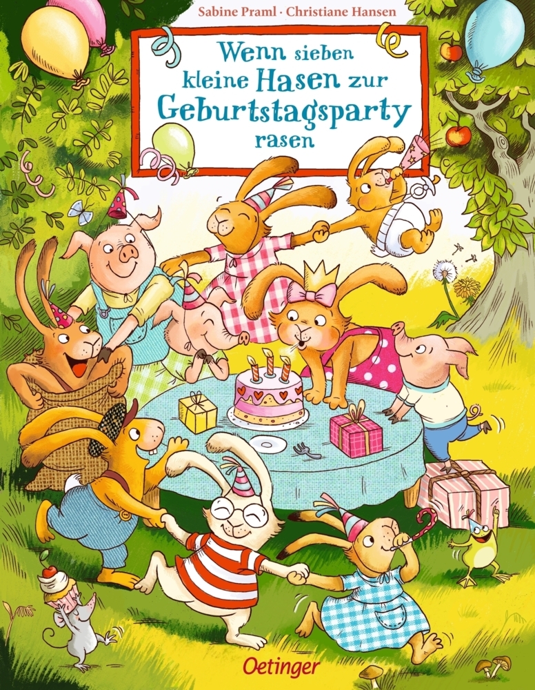 Wenn sieben kleine Hasen zur Geburtstagsparty rasen main product photo