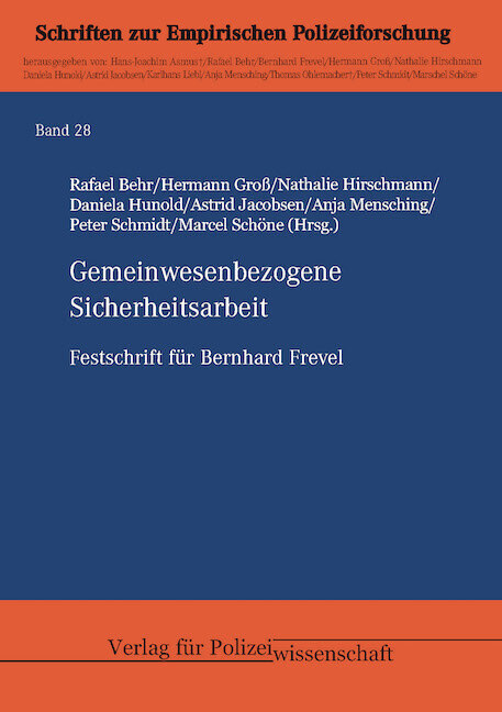 Gemeinwesenbezogene Sicherheitsarbeit main product photo