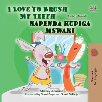 I Love to Brush My Teeth Napenda kupiga mswaki
