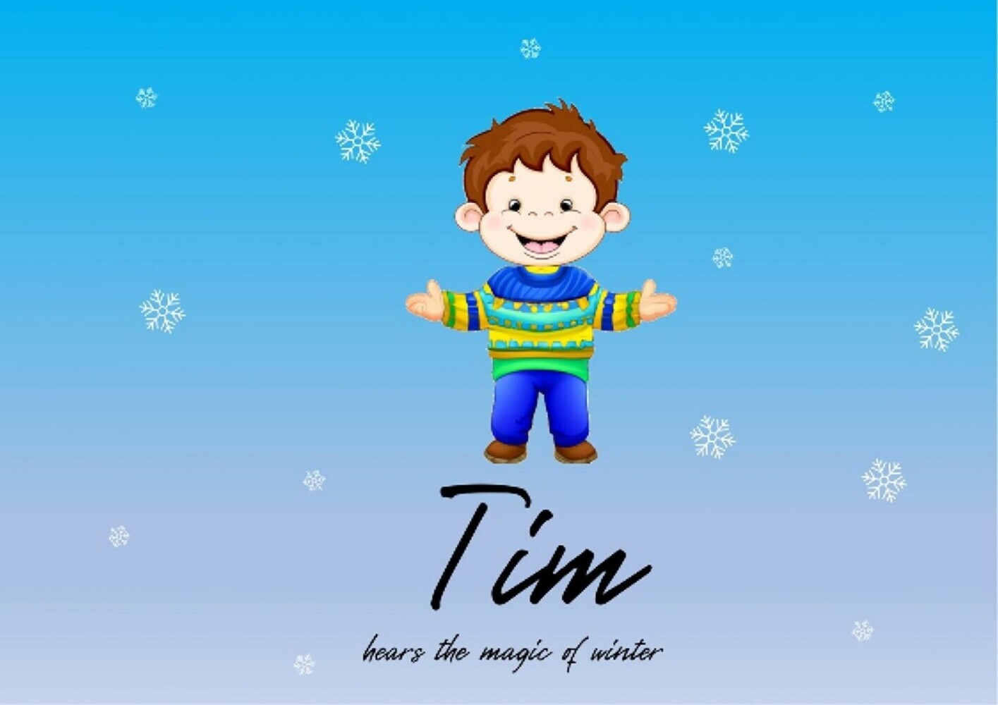 Tim hears the magic of winter main product photo