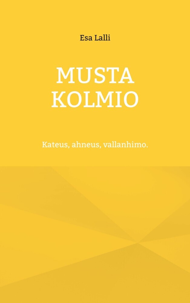 Musta kolmio main product photo