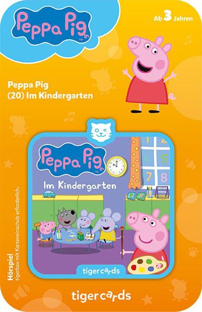 tigercard - Peppa Pig - 20 - Im Kindergarten main product photo