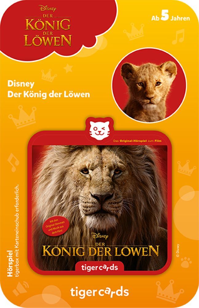 tigercard - Disney - König der Löwen main product photo