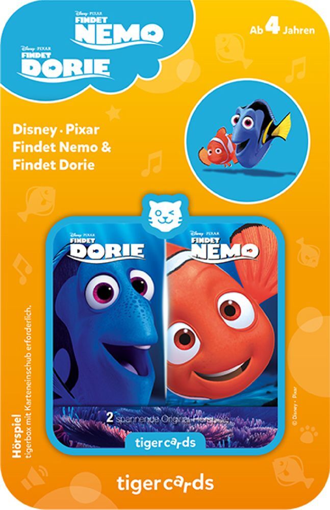 tigercard - Disney - Findet Nemo / Findet Dorie main product photo