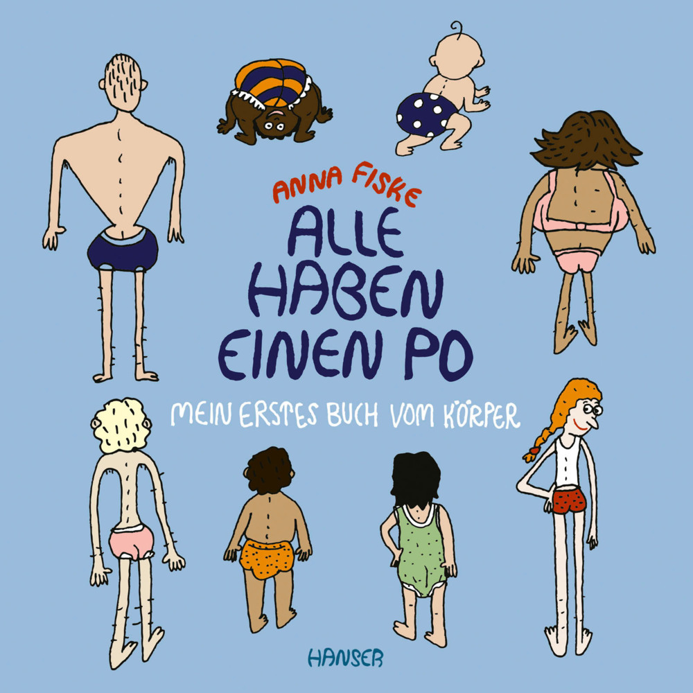 Alle haben einen Po - Mein erstes Buch vom Körper (Pappbilderbuch) main product photo
