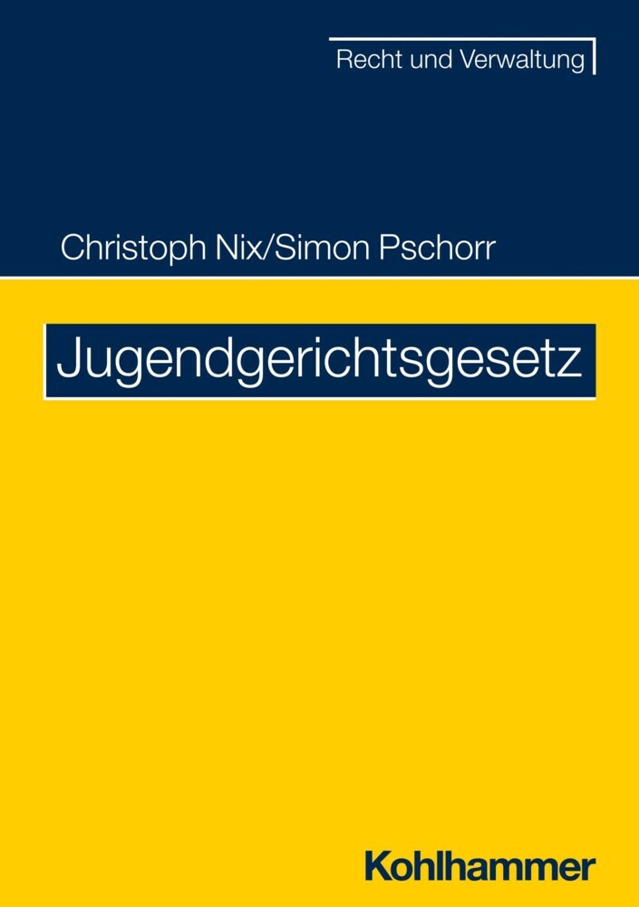 Jugendgerichtsgesetz main product photo