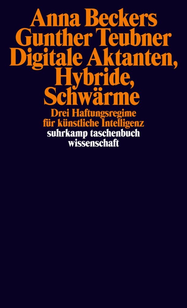 Digitale Aktanten, Hybride, Schwärme main product photo