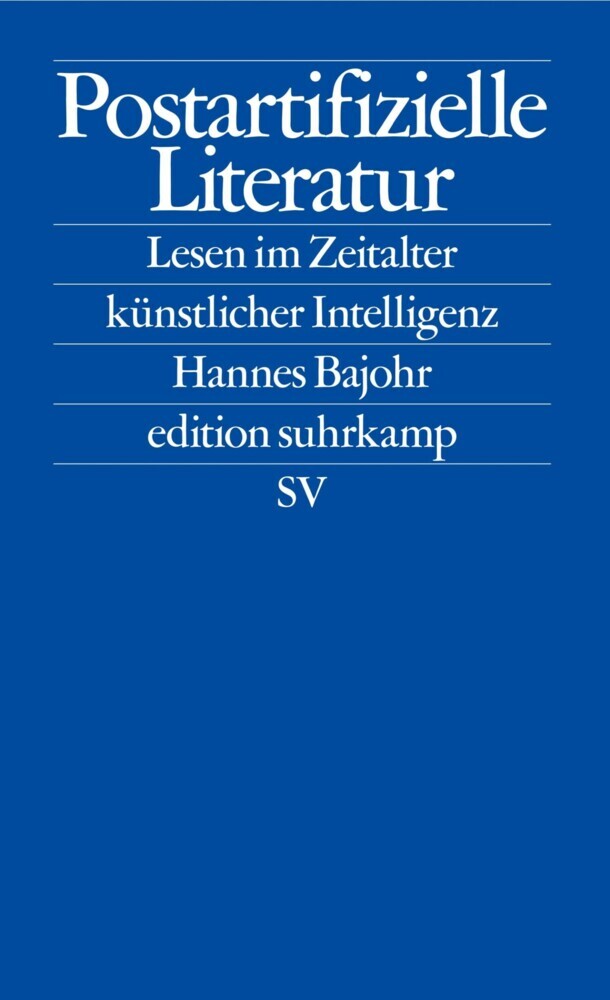 Postartifizielle Literatur main product photo
