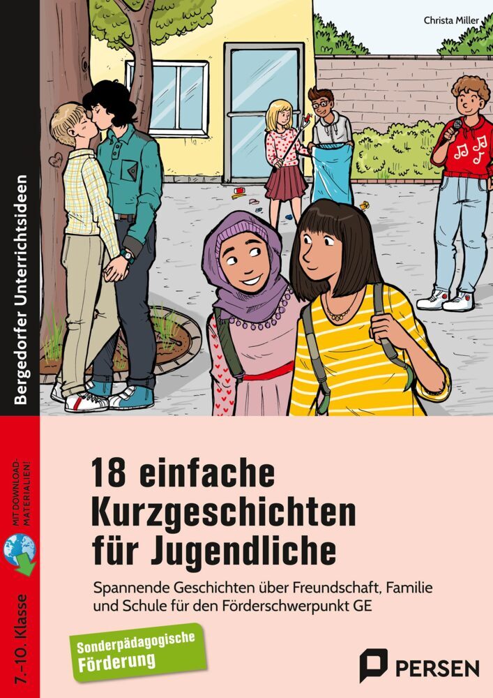 18 einfache Kurzgeschichten für Jugendliche main product photo