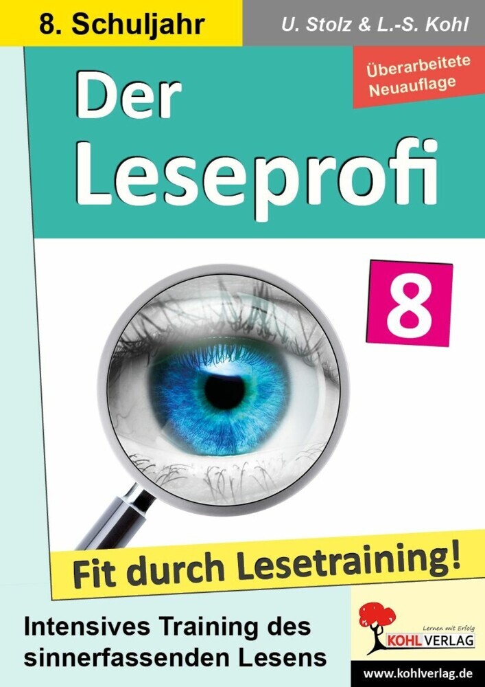 Der Leseprofi - Fit durch Lesetraining / Klasse 8 main product photo