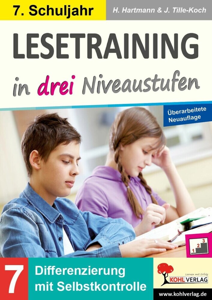 Lesetraining in drei Niveaustufen / Klasse 7 main product photo