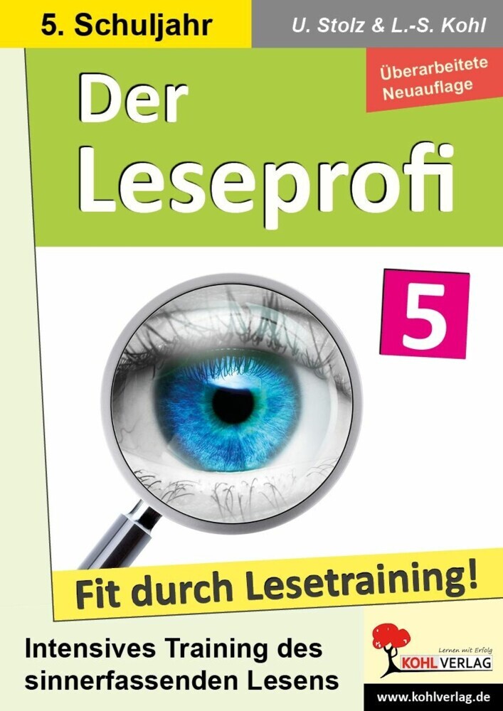 Der Leseprofi - Fit durch Lesetraining / Klasse 5 main product photo