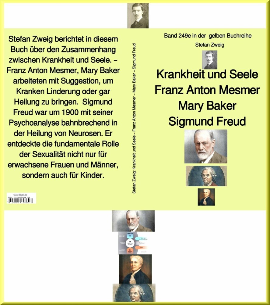 Krankheit und Seele - Franz Anton Mesmer - Mary Baker - Sigmund Freud - Band 249 in der gelben Buchreihe main product photo