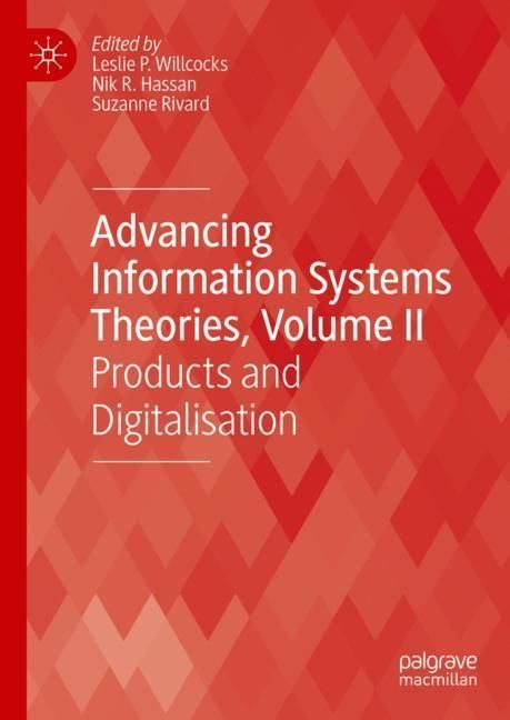 Advancing Information Systems Theories, Volume II main product photo