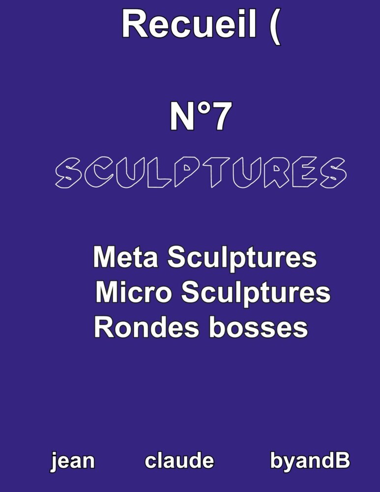Recueil N°7 sculptures main product photo