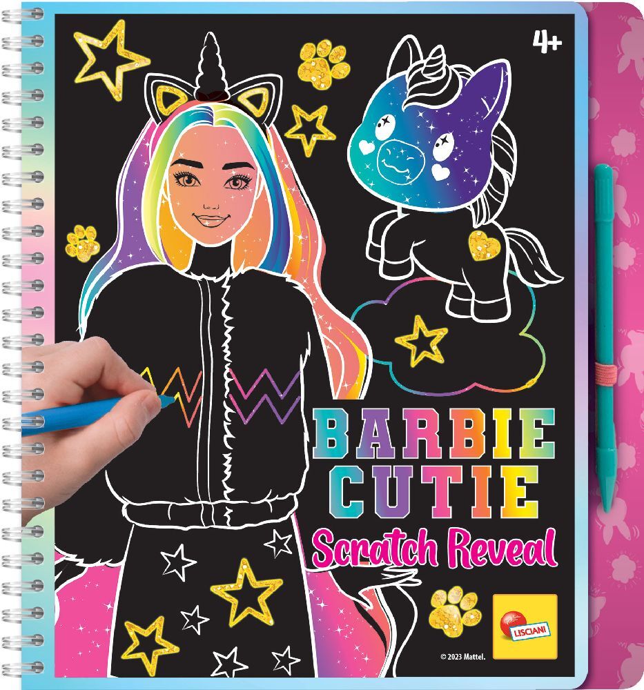 Barbie Sketch Book Cutie Scratch Reveal (In Display of 8 PCS) main product photo