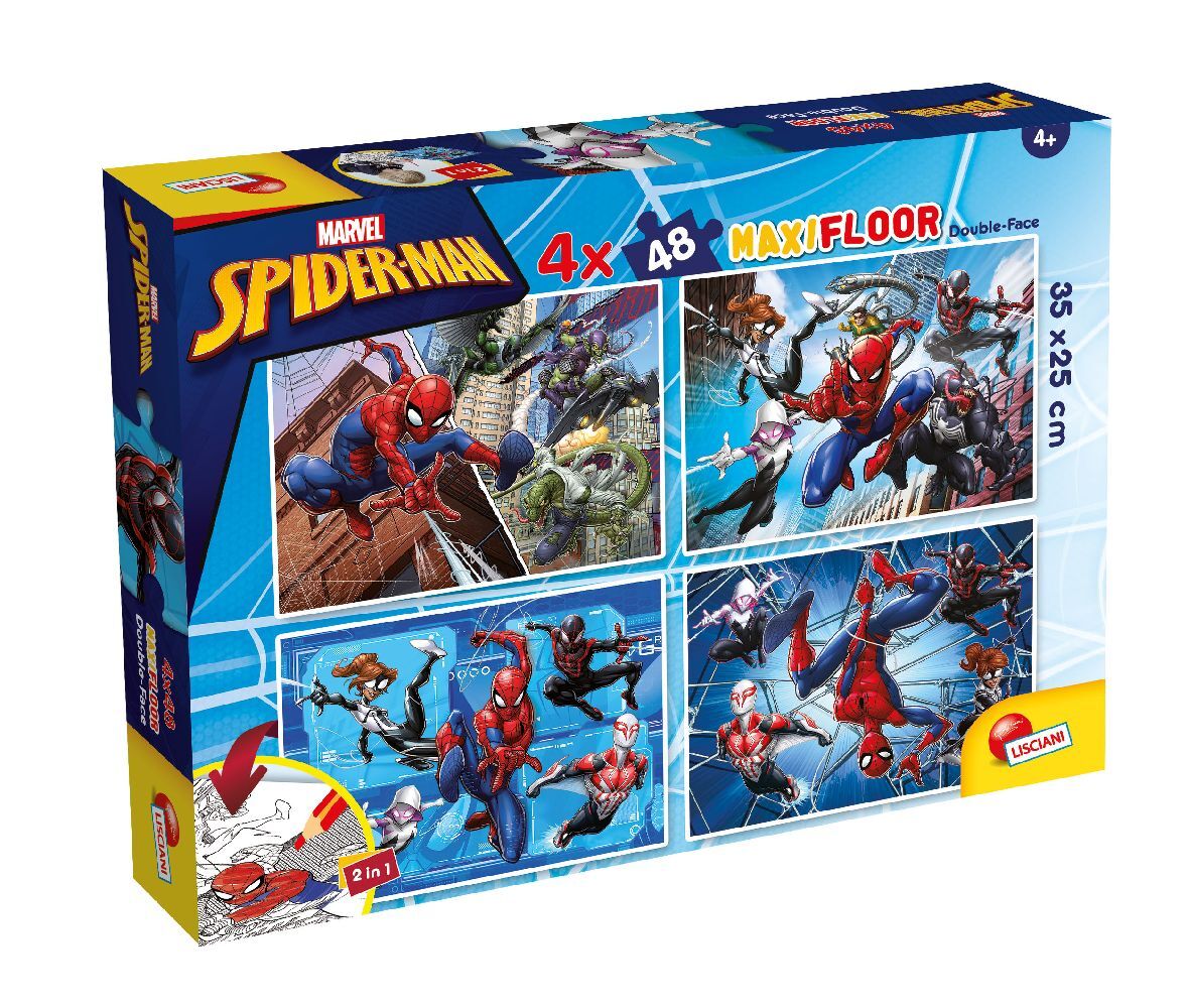 Marvel Puzzle Df Maxi Floor 4 X 48 Spiderman main product photo