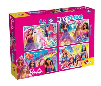 Barbie Puzzle Df Maxi Floor 4 X 48