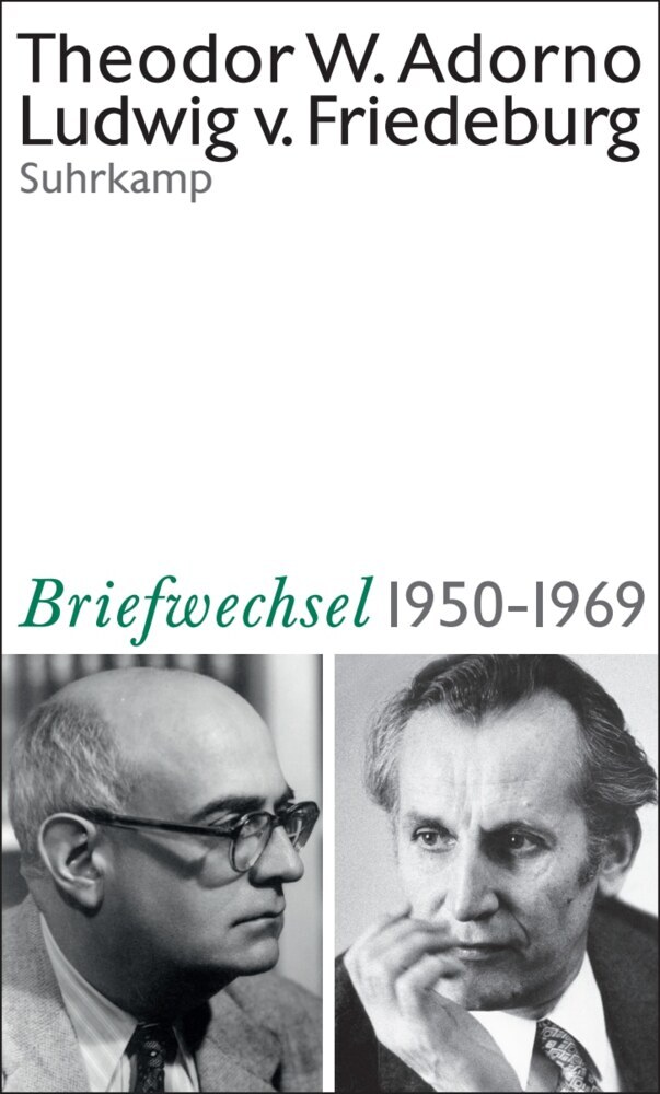 Theodor W. Adorno, Ludwig von Friedeburg, Briefwechsel 1950-1969 main product photo