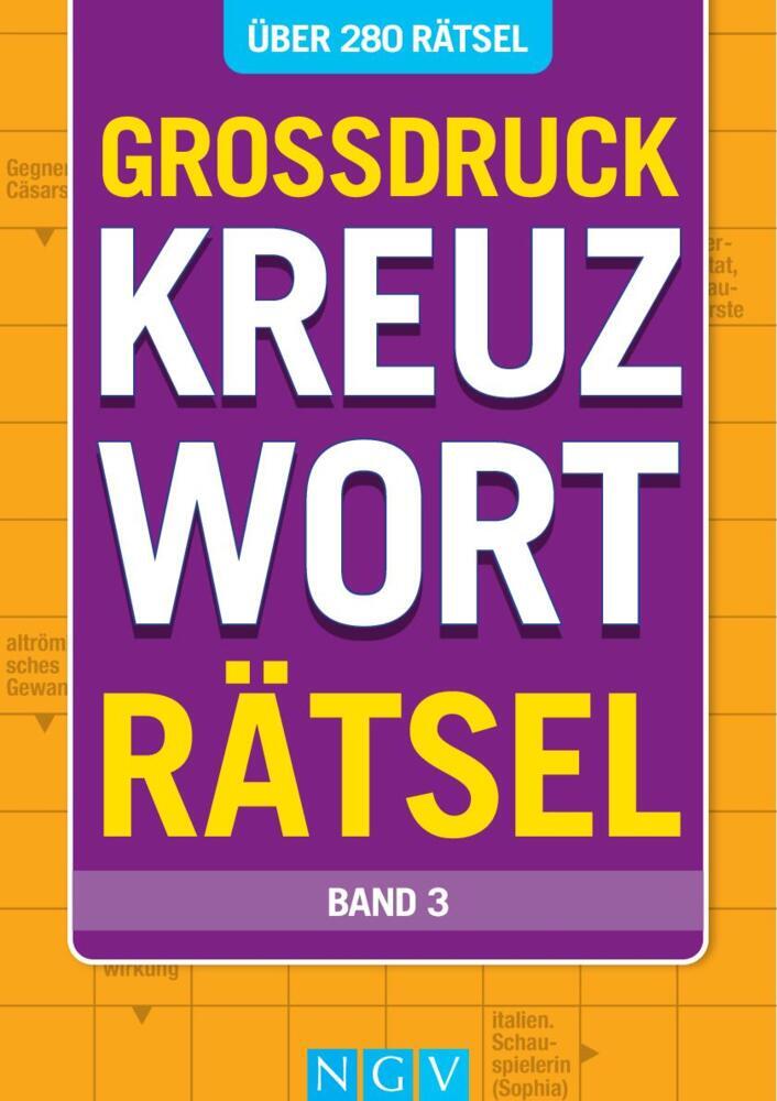 Großdruck Kreuzworträtsel - Band 3 main product photo