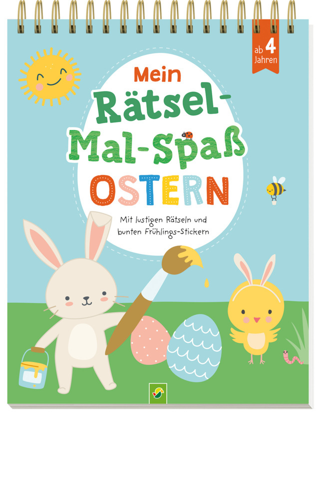 Mein Rätsel-Mal-Spaß Ostern | Für Kinder ab 4 Jahren main product photo