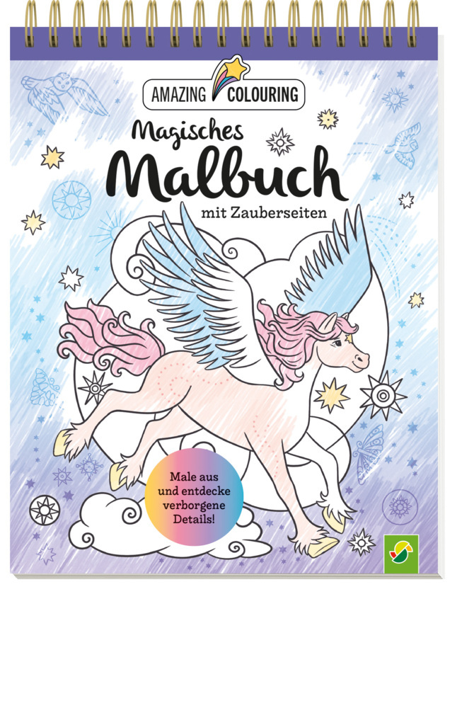 Magisches Malbuch mit Zauberseiten main product photo