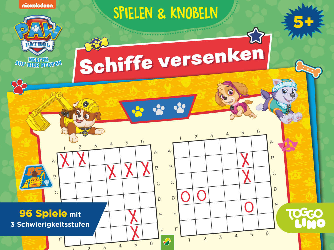 PAW Patrol Schiffe versenken | Spieleblock main product photo