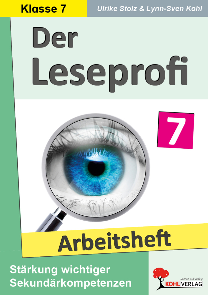 Der Leseprofi / Arbeitsheft - Fit durch Lesetraining / Klasse 7 main product photo