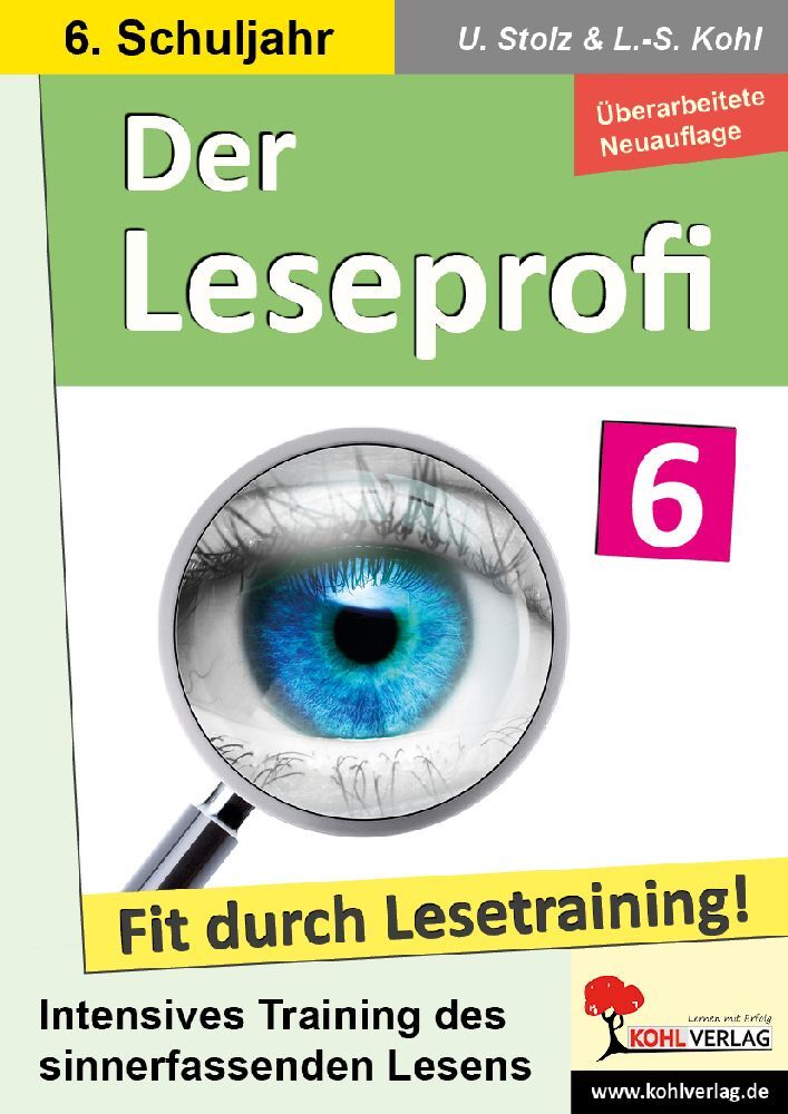 Der Leseprofi - Fit durch Lesetraining / Klasse 6 main product photo