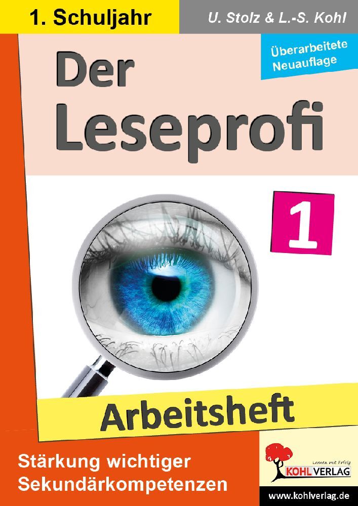 Der Leseprofi / Arbeitsheft - Fit durch Lesetraining / Klasse 1 main product photo