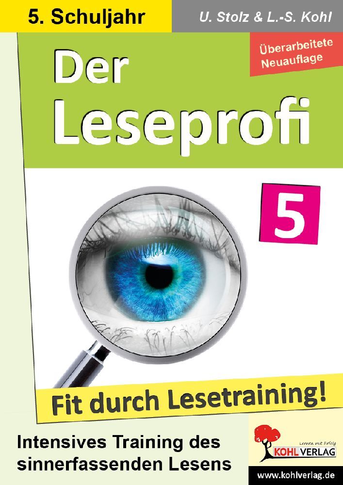 Der Leseprofi - Fit durch Lesetraining / Klasse 5 main product photo