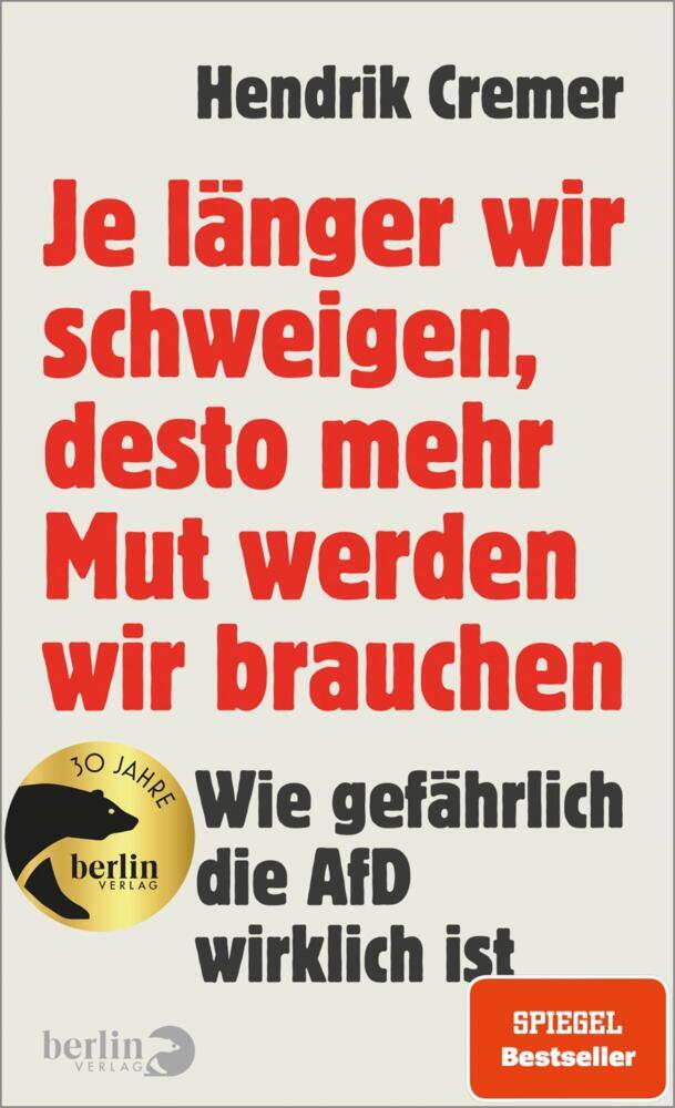 Je länger wir schweigen, desto mehr Mut werden wir brauchen main product photo