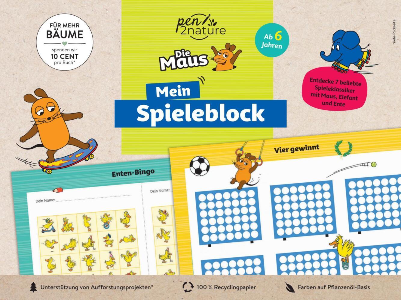 Die Maus - Mein Spieleblock main product photo