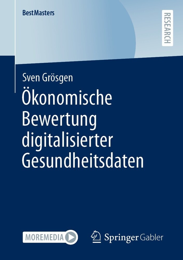 Ökonomische Bewertung digitalisierter Gesundheitsdaten main product photo
