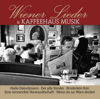 Wiener Lieder und Kaffeehaus Musik, 2 Audio-CD