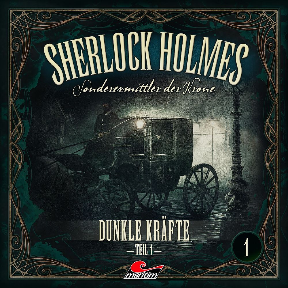 Sherlock Holmes - Dunkle Kräfte Teil 1, 1 Audio-CD main product photo