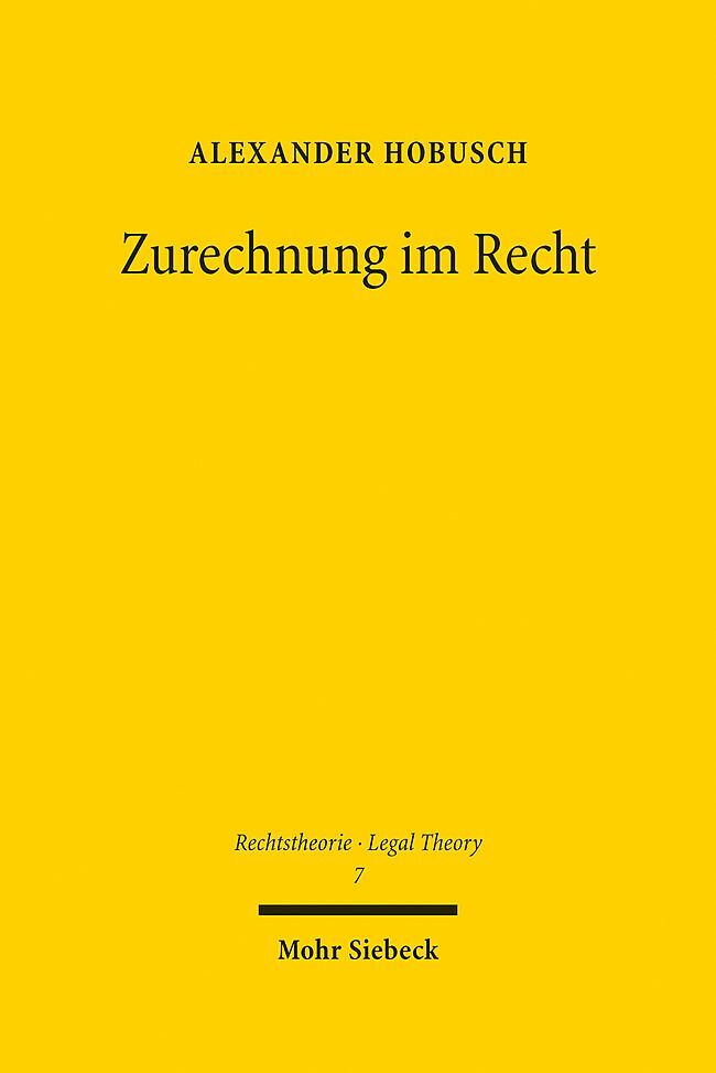 Zurechnung im Recht main product photo