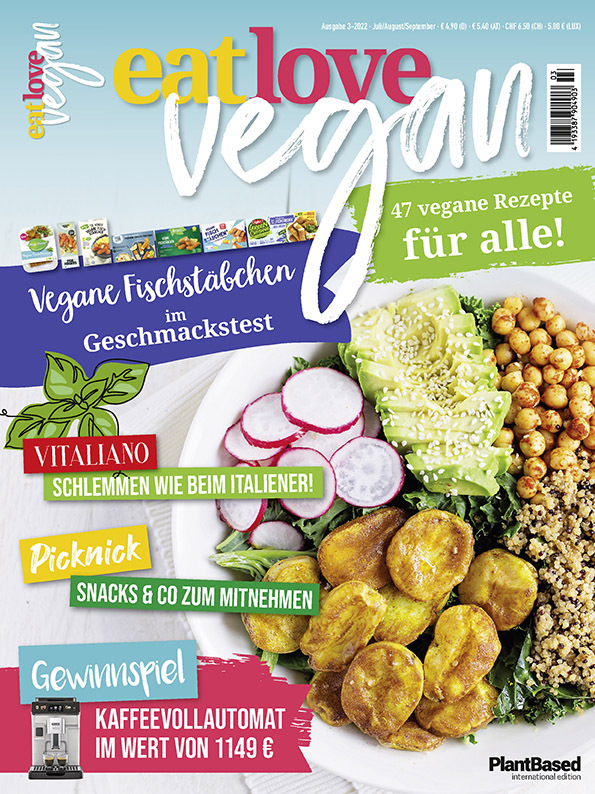 Eat Love Vegan 03 Juli/August/September: Das Magazin - 47 vegane Rezepte für alle! main product photo
