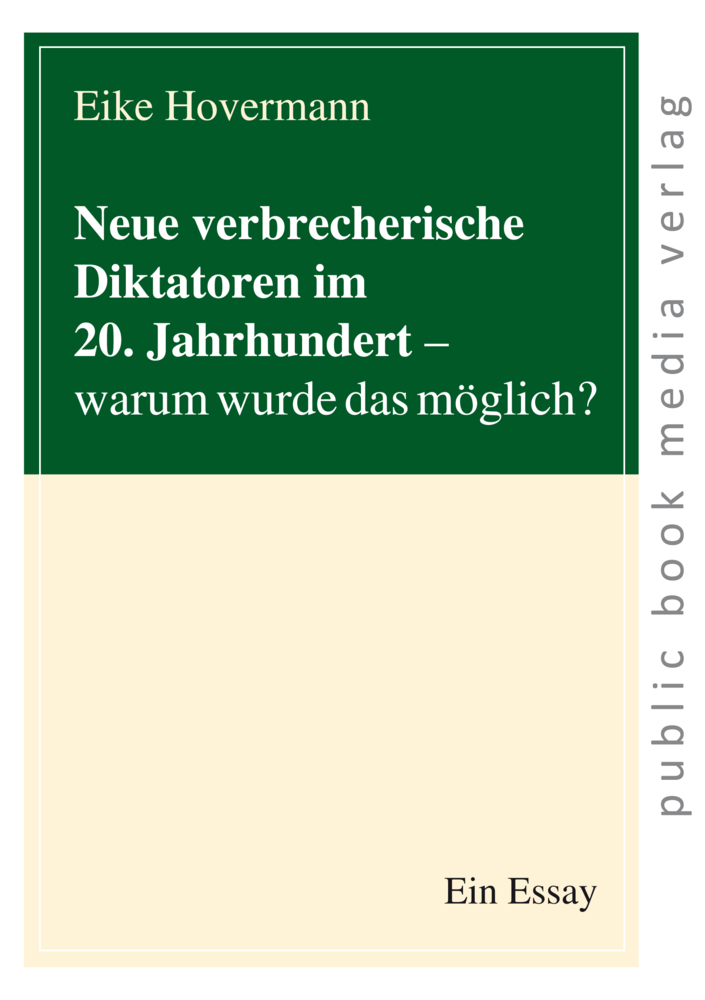 Neue verbrecherische Diktatoren im 20. Jahrhundert main product photo