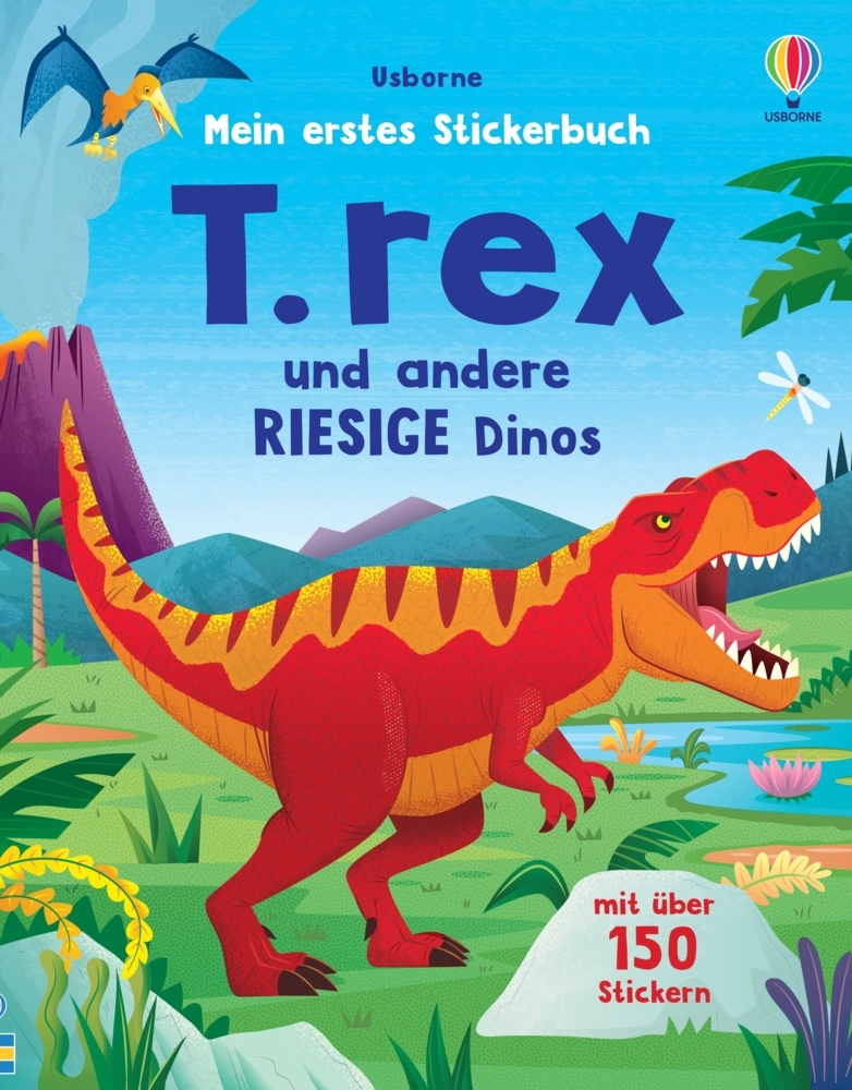 Mein erstes Stickerbuch: T. rex und andere RIESIGE Dinos main product photo