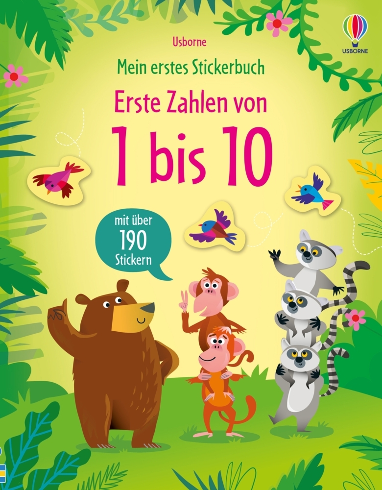 Mein erstes Stickerbuch: Erste Zahlen von 1 bis 10 main product photo