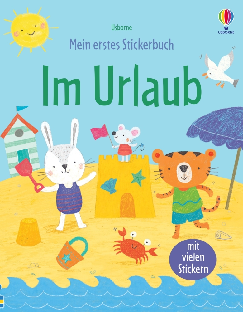 Mein erstes Stickerbuch: Im Urlaub main product photo