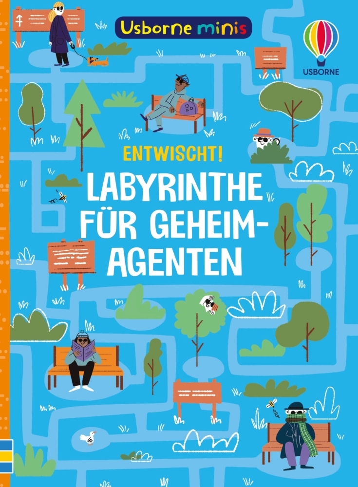 Usborne Minis: Entwischt! Labyrinthe für Geheimagenten main product photo
