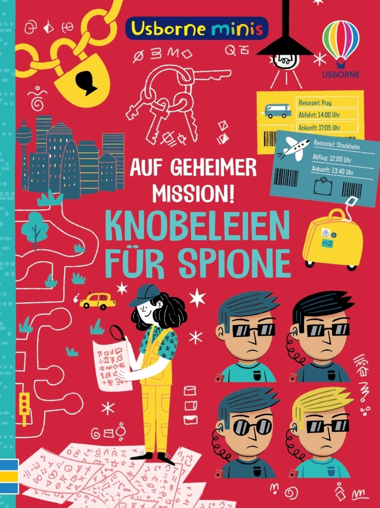 Usborne Minis: Auf geheimer Mission! Knobeleien für Spione main product photo