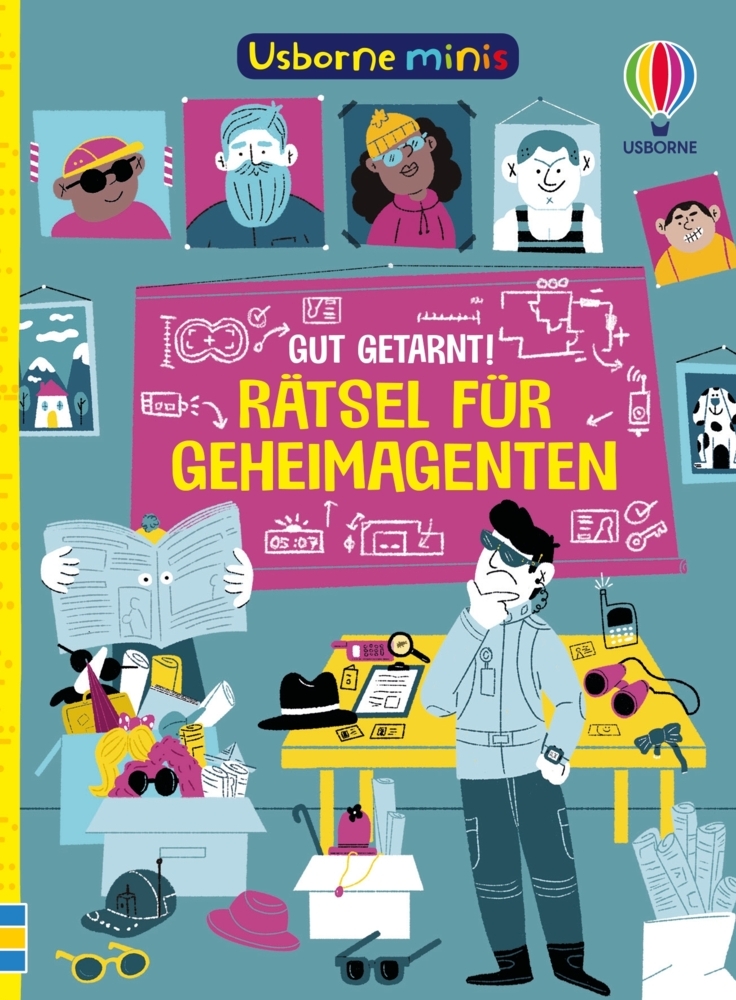 Usborne Minis: Gut getarnt! Rätsel für Geheimagenten main product photo