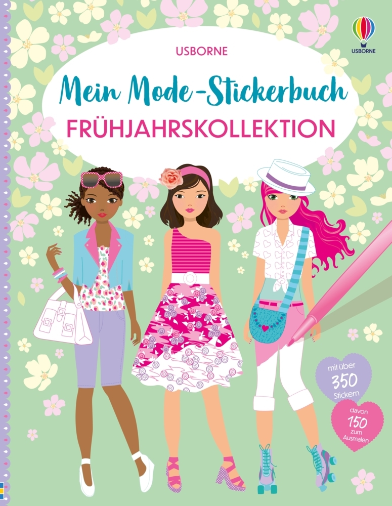 Mein Mode-Stickerbuch: Frühjahrskollektion main product photo