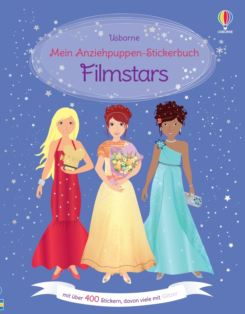 Mein Anziehpuppen-Stickerbuch: Filmstars main product photo