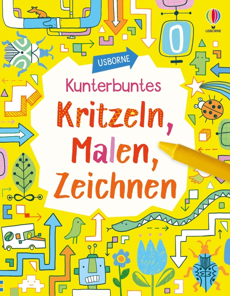 Kunterbuntes Kritzeln, Malen, Zeichnen main product photo