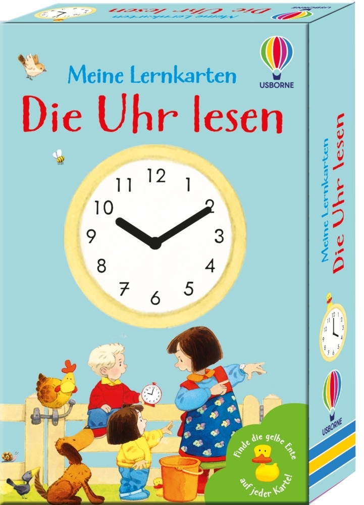 Meine Lernkarten - Die Uhr lesen main product photo